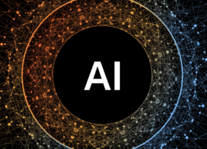 AI in a graphical image, representing AI @ TR