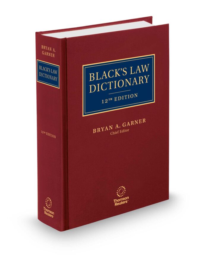 Black's Law Dictionary 12th edition product image