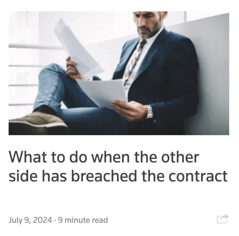 blog preview of breach of contract blog