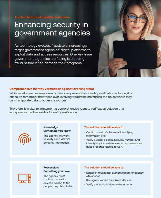 enhance security in government agencies