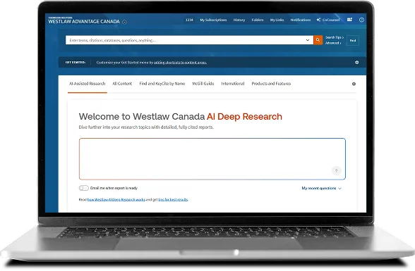 Westlaw Advantage Canada