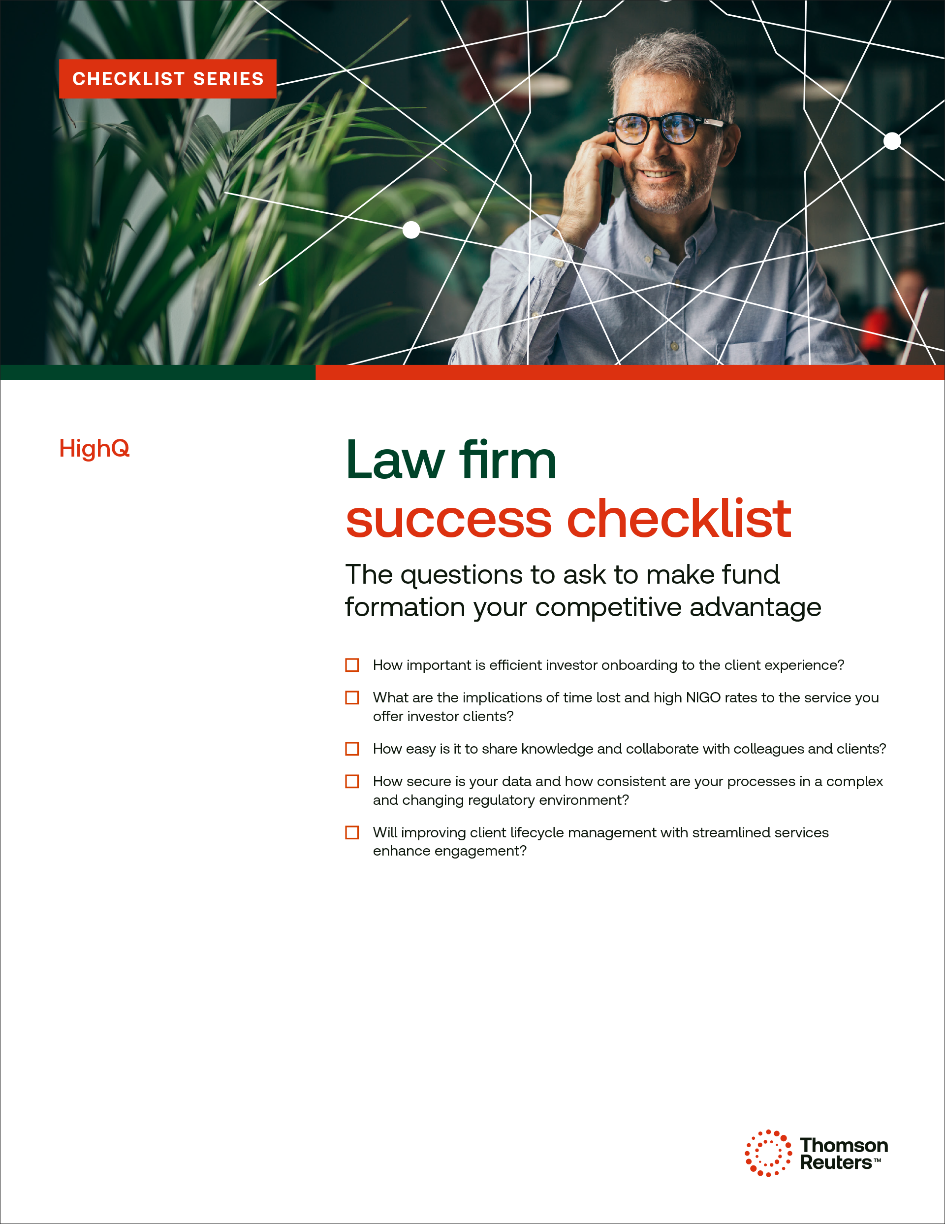 Law Firm Success Checklist: Fund Formation - US Version