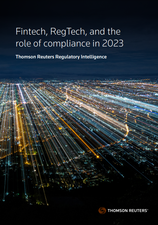 Fintech, regtech and the role of compliance 2023