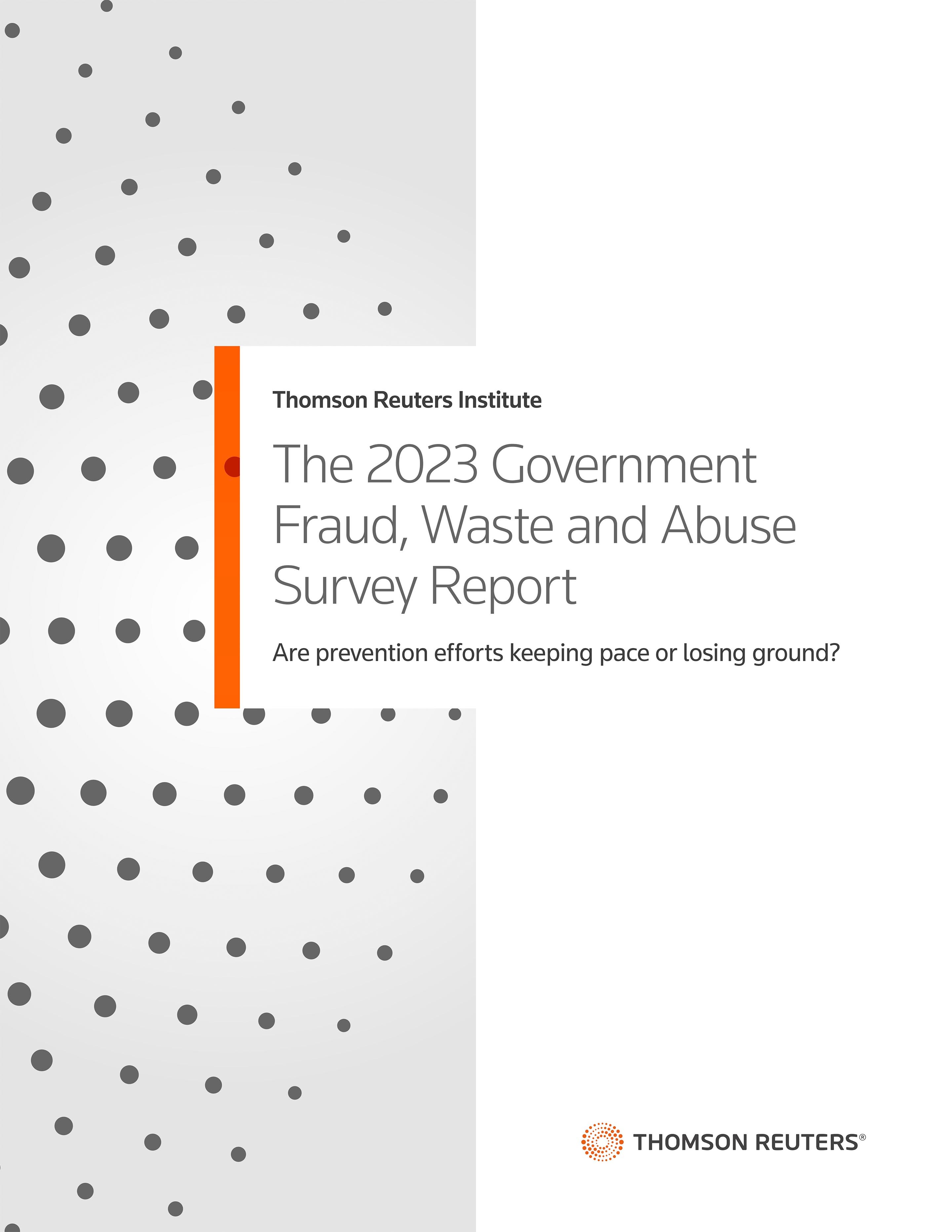 2023 government fraud, waste, and abuse survey report