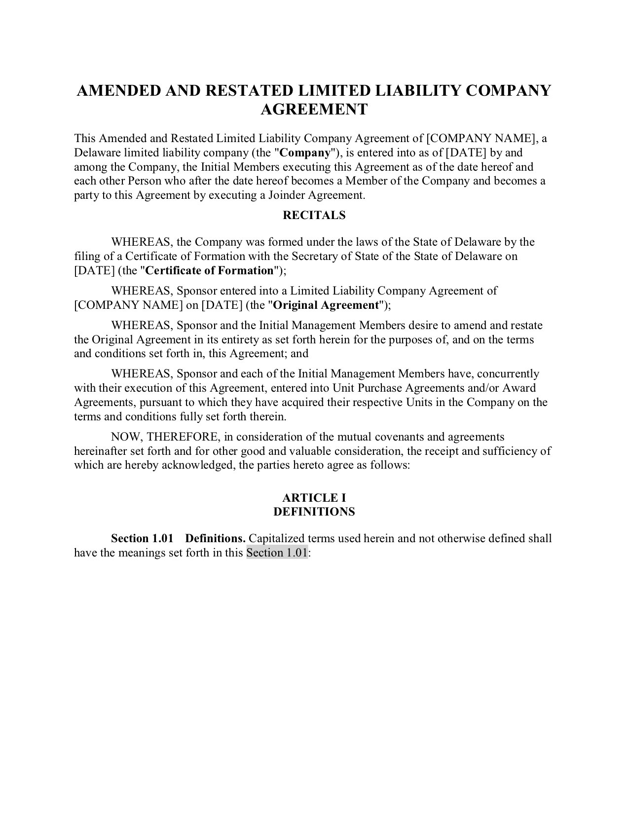 Operating Agreements Practical Law Thomson Reuters Legal Thomson Reuters