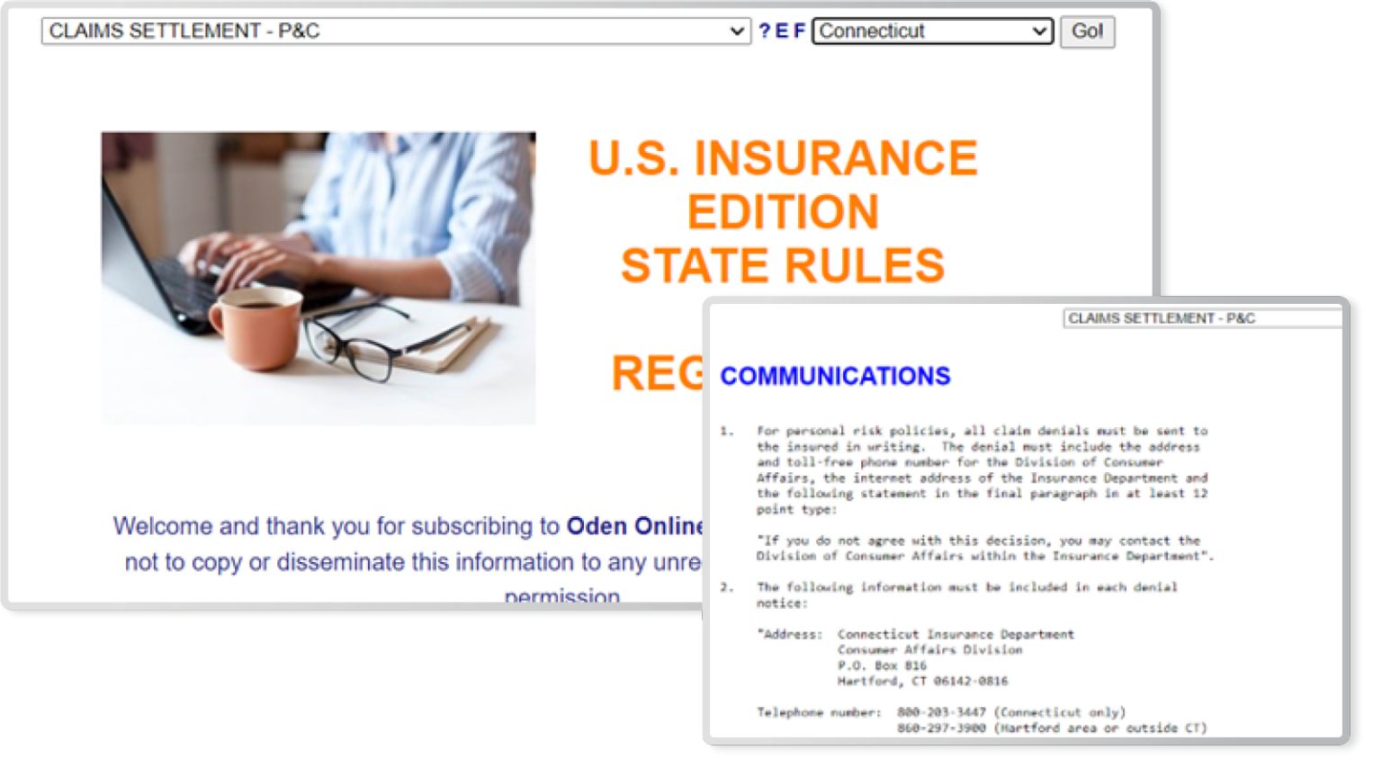 Oden Manage your compliance efforts with confidence Thomson Reuters