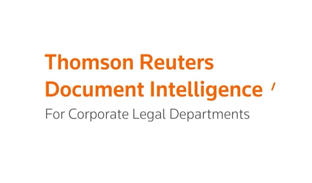 Thomson Reuters Document Intelligence