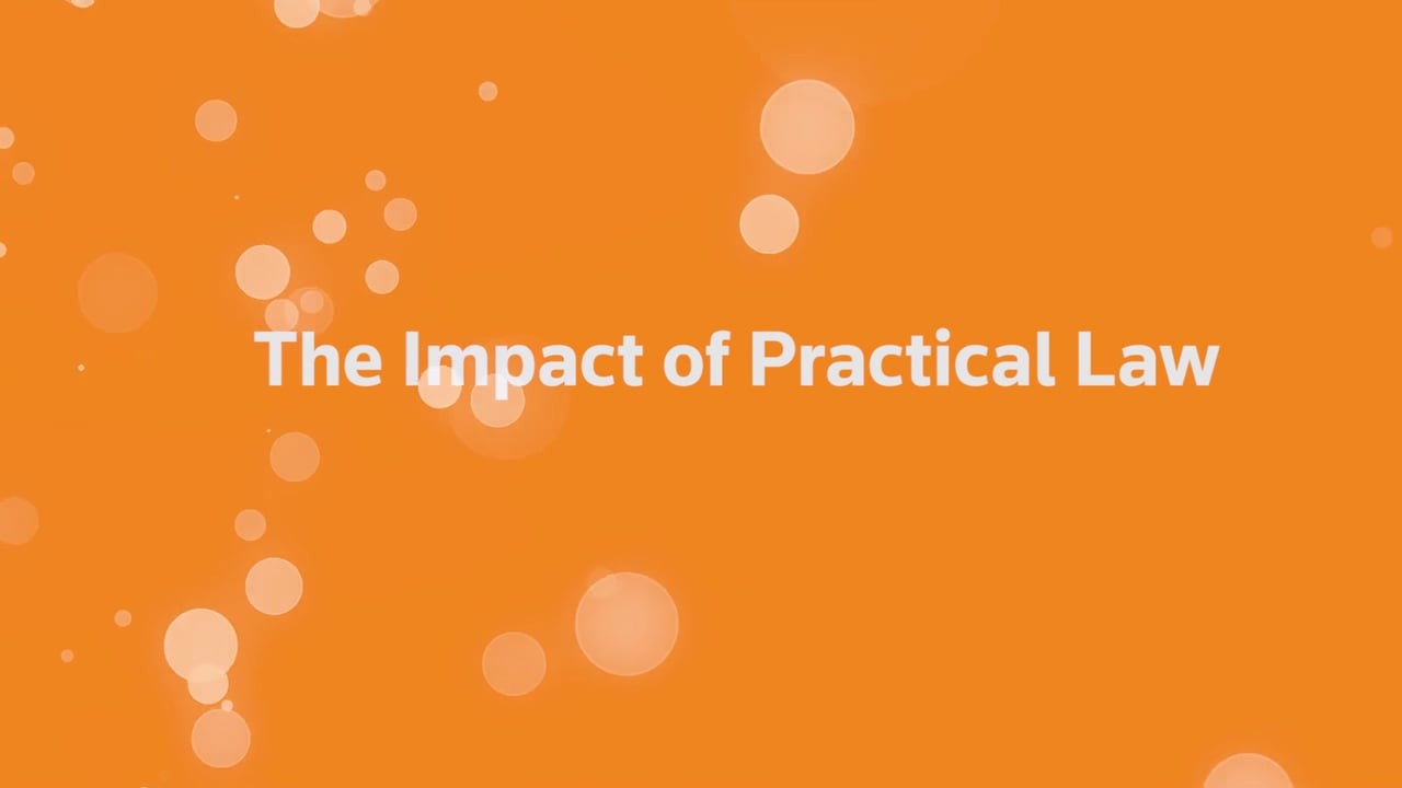 The impact of Practical Law