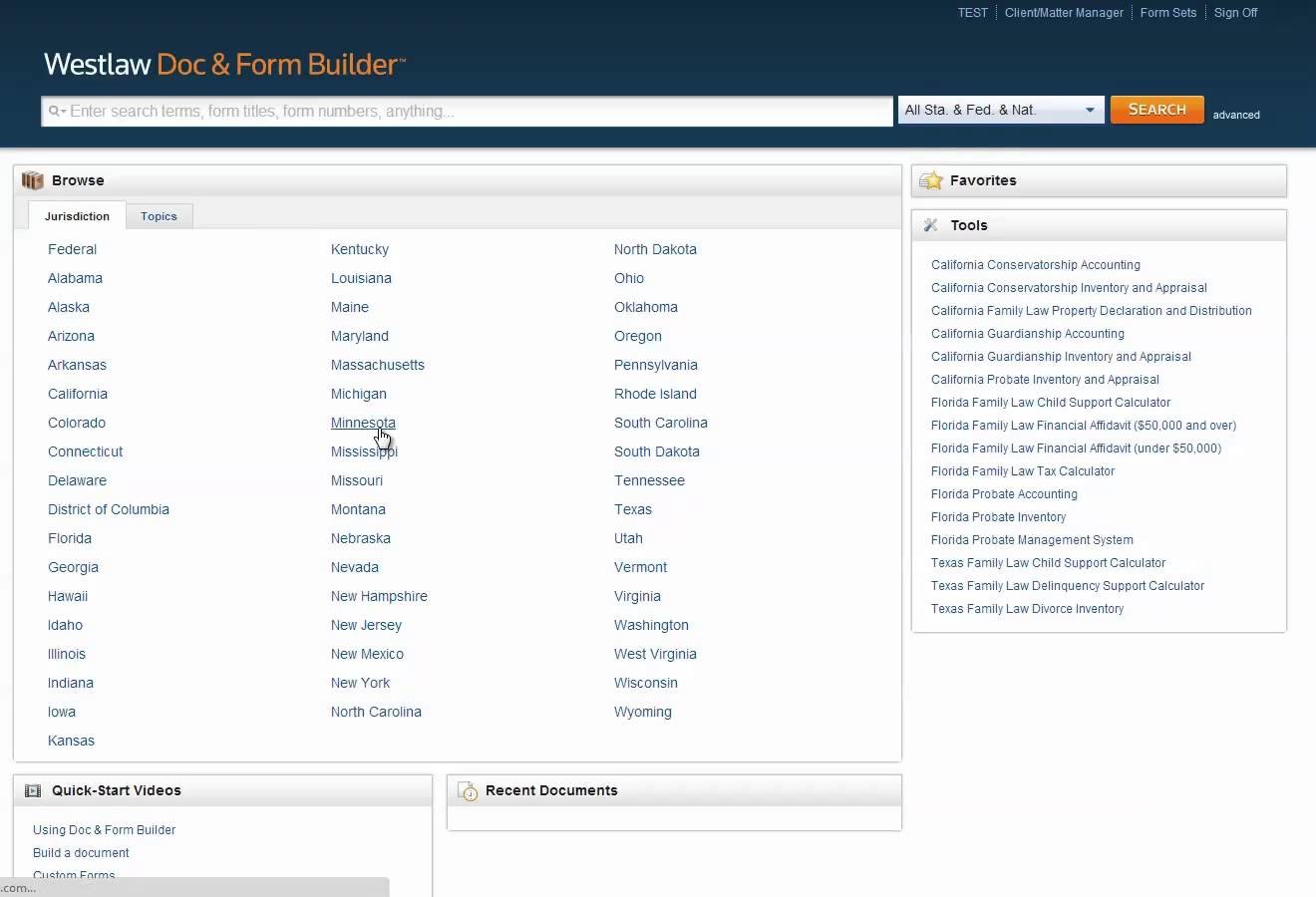 Firm Central integration with Form Builder
