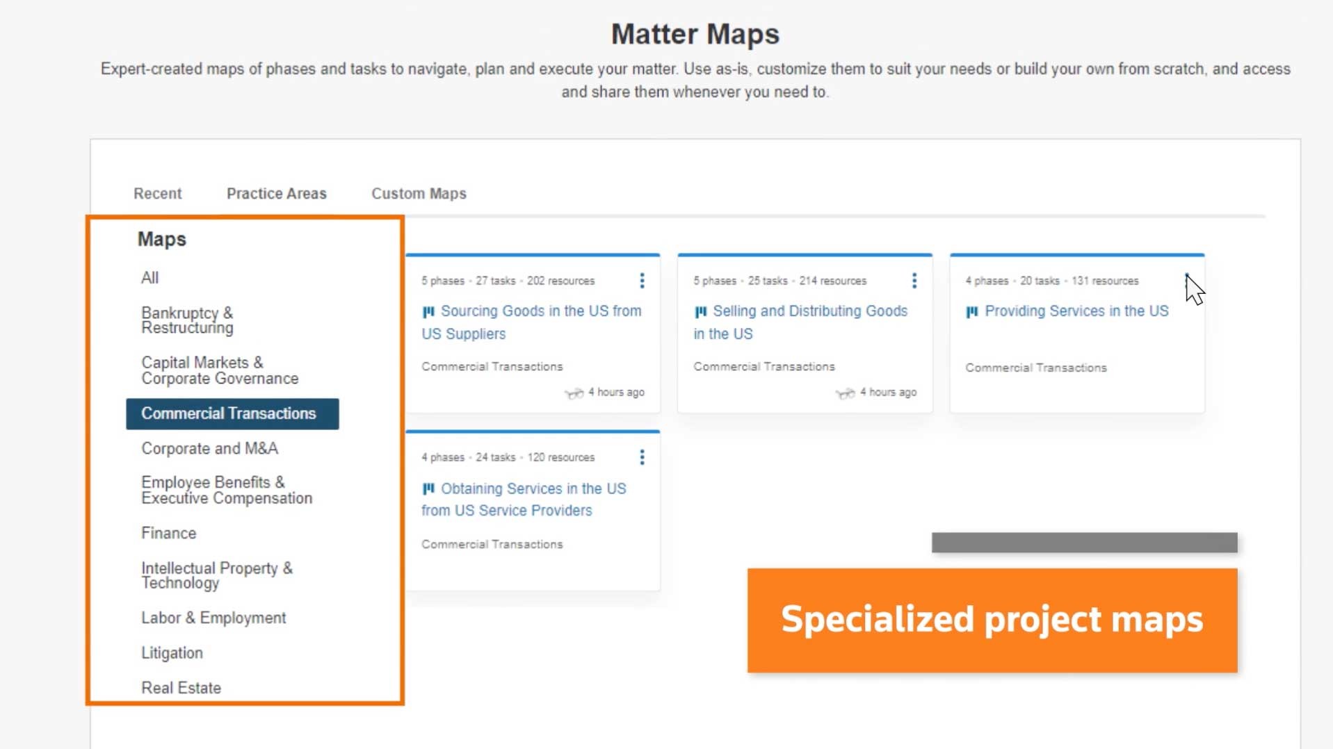 Video of Matter Maps, part of the Practical Law Dynamic Tool Set