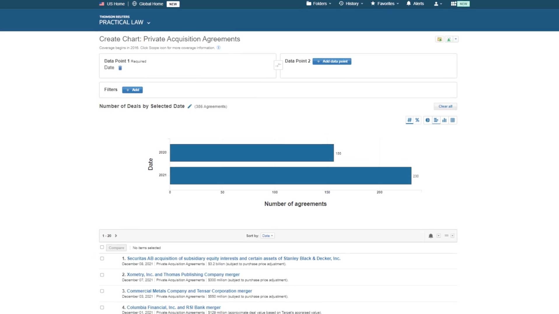 Video showing What’s Market Analytics, part of the Practical Law Dynamic Tool Set