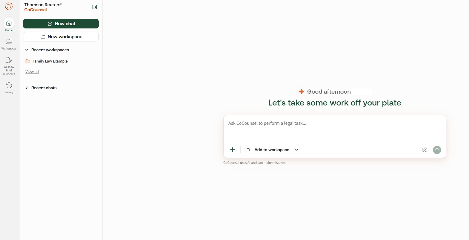 Westlaw Edge Homepage