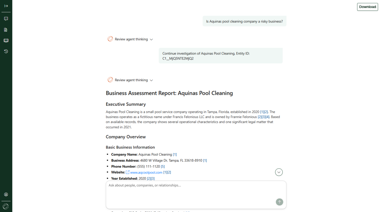 Accelerated investigations