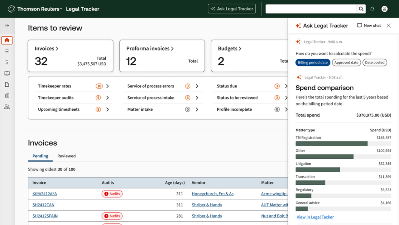 Legal Tracker AI Assistant